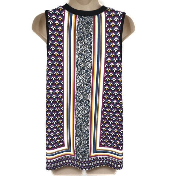 Apt 9 Print Sleeveless Top XS - Picture 2 of 6